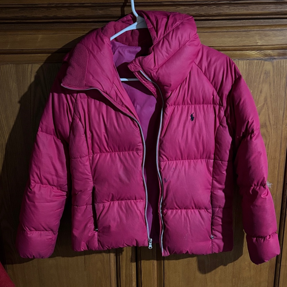 Polo by Ralph Lauren Fuchsia Puffer Jacket for Kids